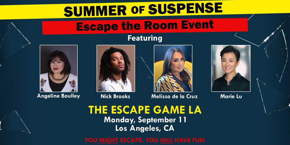 Escape Room ticketed event details for September 11th at 6pm