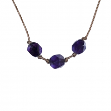 Image of Aries Amethyst Necklace