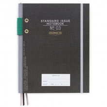 image of Black Standard Hardcover Journal