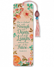 image of She is Clothed With Strength Bookmark